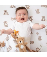 Living Textiles Baby Cotton Jersey Fitted Sheet