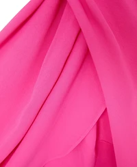 Reiss Women's One-Shoulder Drape Wide-Leg Jumpsuit