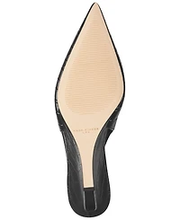 Marc Fisher Ltd Women's Taten Leather Slingback Wedge Pumps