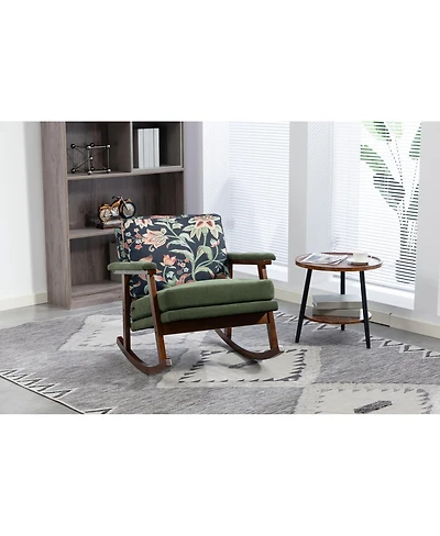 Streamdale Furniture Mid-Century Rocking Accent Chair
