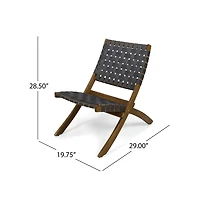 Mondawe Wood Foldable Outdoor Chair