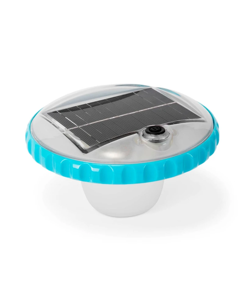 Intex 28690E Solar Powered Led Floating Pool Night Light, Auto On Color Changing