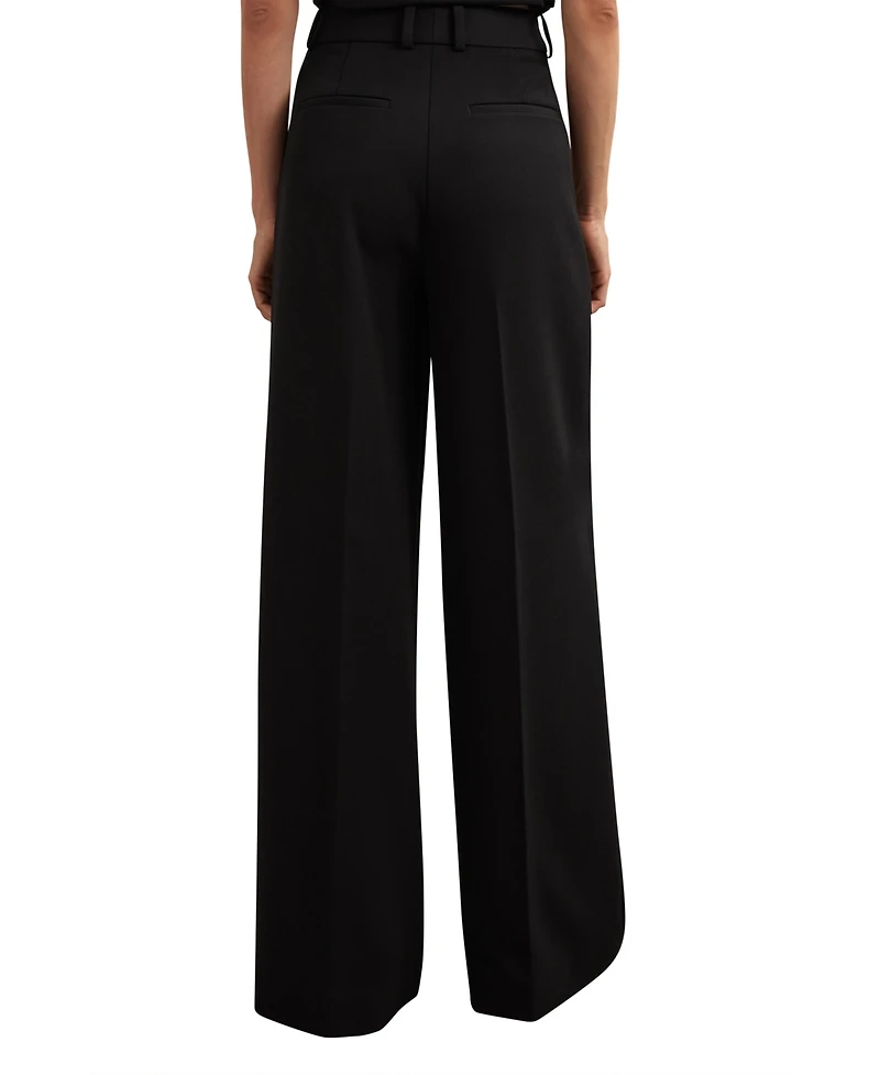 Reiss Women's Wide-Leg Suit Trousers