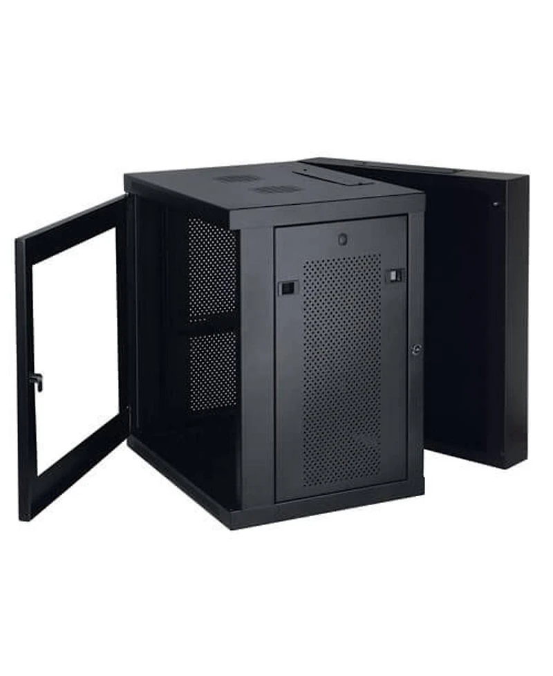 Tripp Lite 12U Low-Profile Switch-Depth Wall-Mount Rack Enclosure Server Cabinet