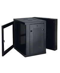 Tripp Lite 12U Low-Profile Switch-Depth Wall-Mount Rack Enclosure Server Cabinet