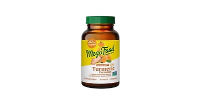 MegaFood Turmeric Curcumin Minis Whole Body ,60 Tablets