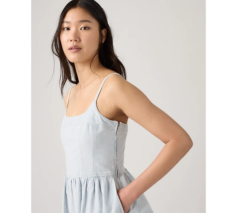 Levi's Women's Jadine Square Neck Denim Mini Dress