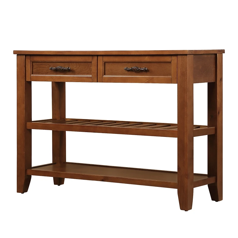 Streamdale Furniture Mid-Century Style Sideboard Buffet with Ample Storage