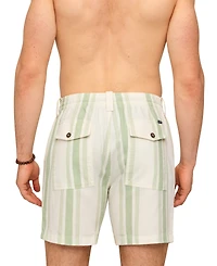Chubbies Men's The Stripe Teases Off-Duty Pull-On Shorts