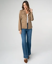 Liverpool Los Angeles Petite Notch Collar Blazer