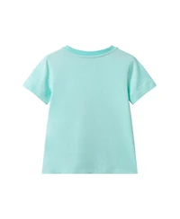 Andy & Evan Toddler Boys Toddler/Child Aqua Easter Dinosaur Graphic Tee