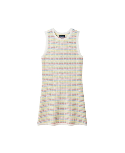 Andy & Evan Girls Andy and Evan Andy and Evan White Crochet Tank Dress