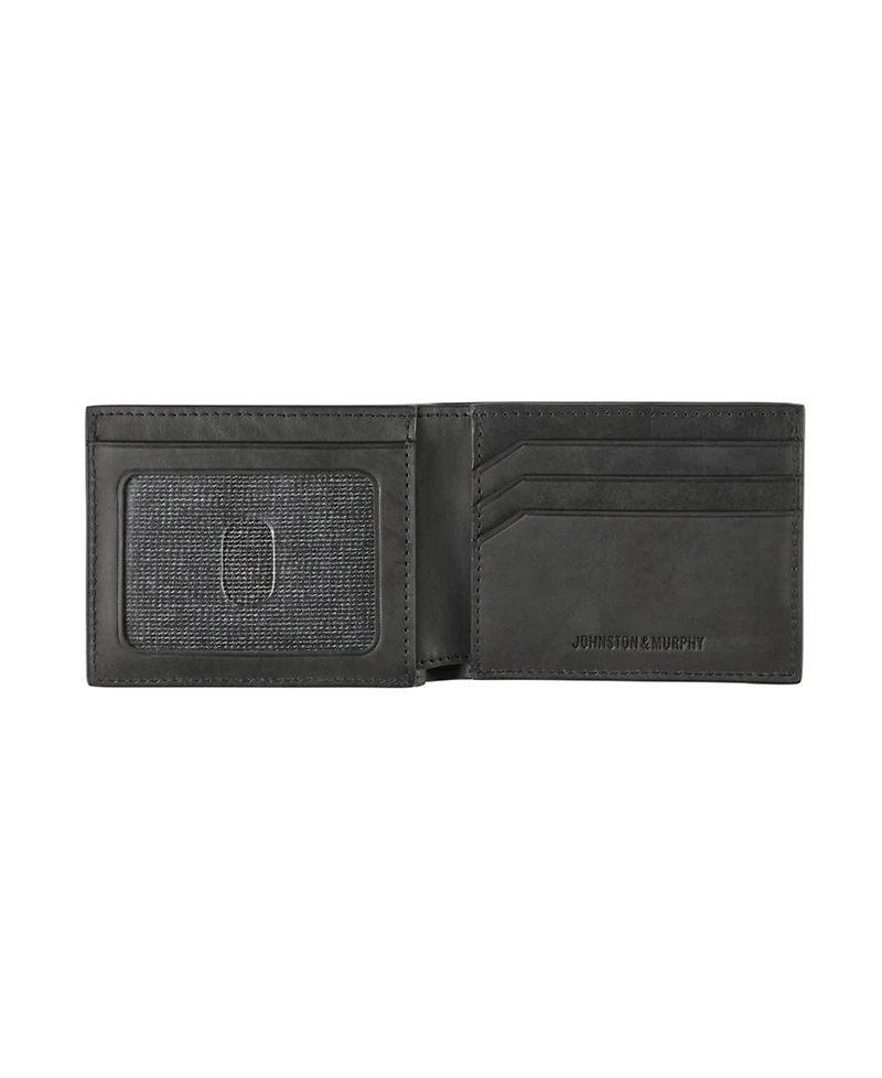 Johnston & Murphy Men's Leather Billfold Wallet