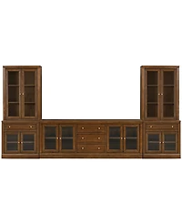 Amren 85" Wood 4-Door Console