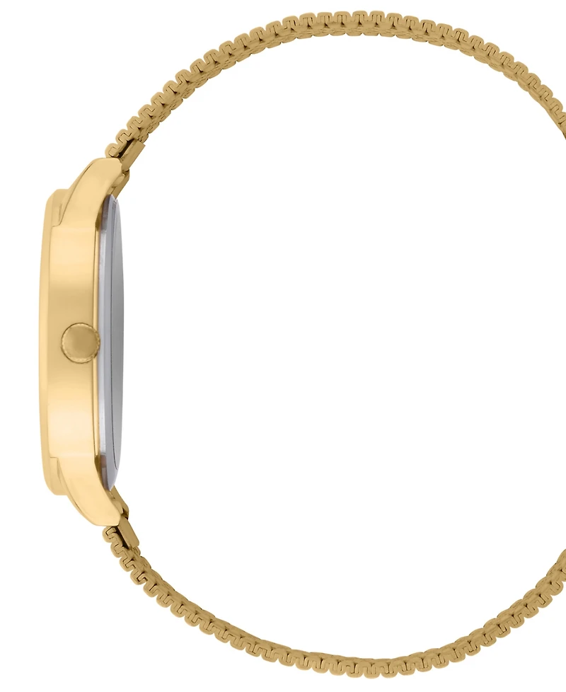 Bcbg Women's Quartz Round Gold Stainless Steel Watch 34mm