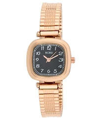 Bcbg Women's Quartz Round Rose Gold Stainless Steel Watch 27mm