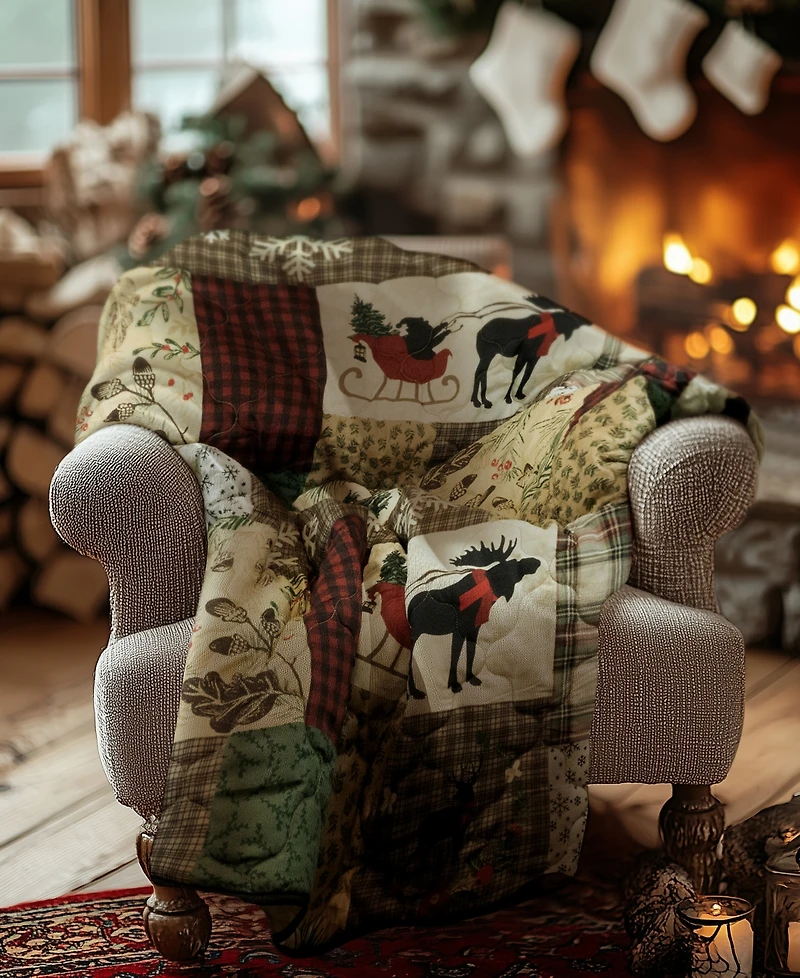 Your Lifestyle Dashing Reversible Throw, 50" x 60"