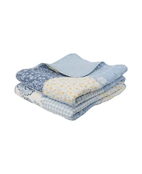 Donna Sharp Spring Flowers Reversible Cotton Throw, 50" x 60"
