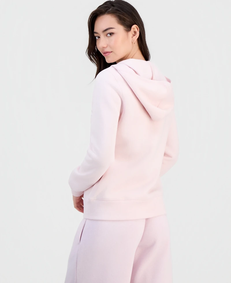 Madden Girl Juniors' Slim-Fit Zip-Up Long-Sleeve Hoodie