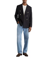 Reiss Men's Captain Peak Hopsack Blazer