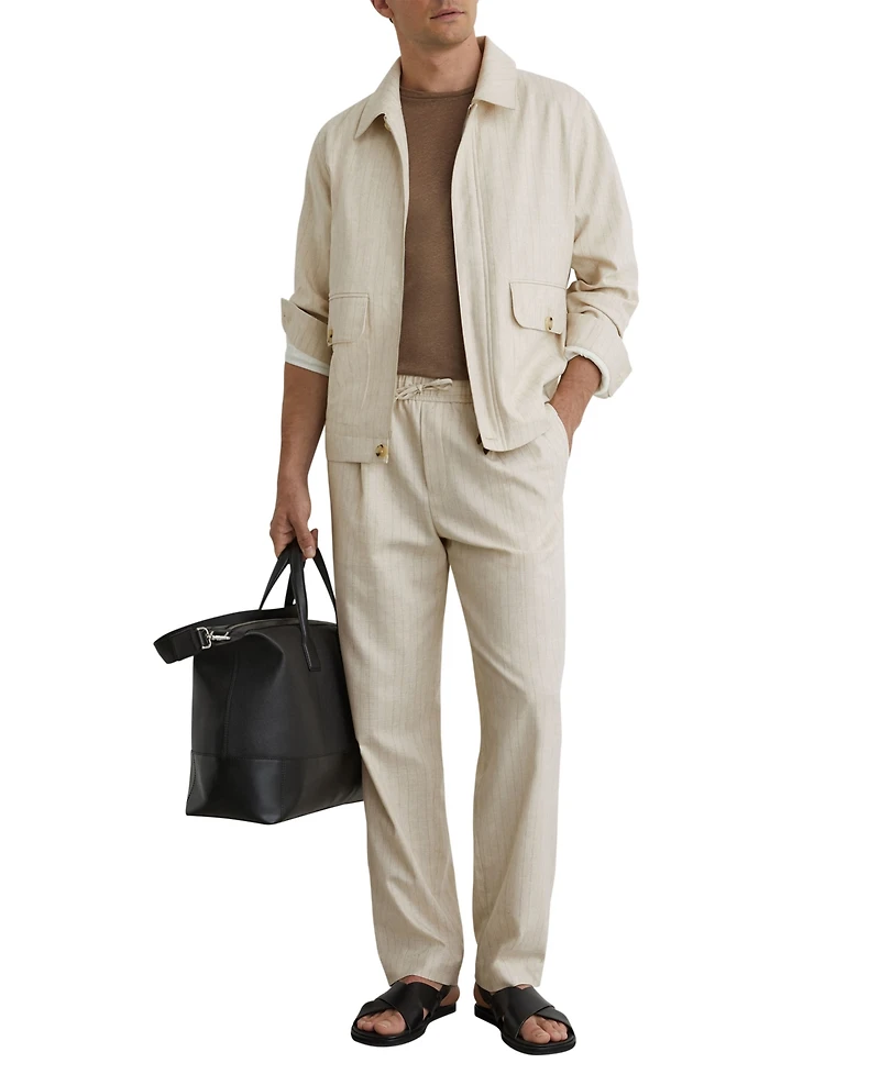 Reiss Men's Slayman Pinstripe Tapered Pant