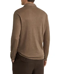 Reiss Men's Pembroke Linen Polo Shirt