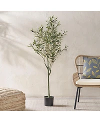 Streamdale Furniture Artificial Olive Tree - Pre-Potted Easy Care Multiple Sizes