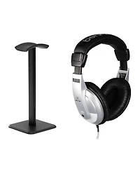 Behringer HPM1000 Closed Purpose Stereo Headphones, Bundle with Desktop Headphone Stand