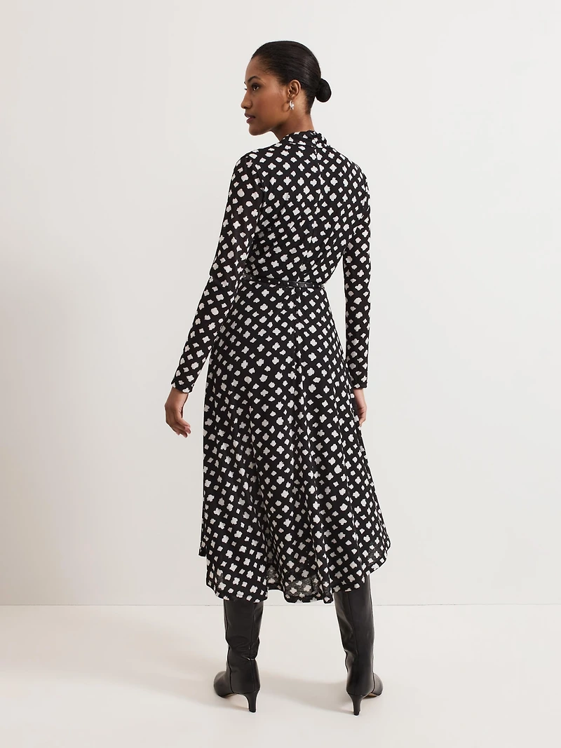 Phase Eight Women's Caitlin Asymmetric Wrap Midi Dress