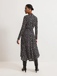 Phase Eight Women's Caitlin Asymmetric Wrap Midi Dress