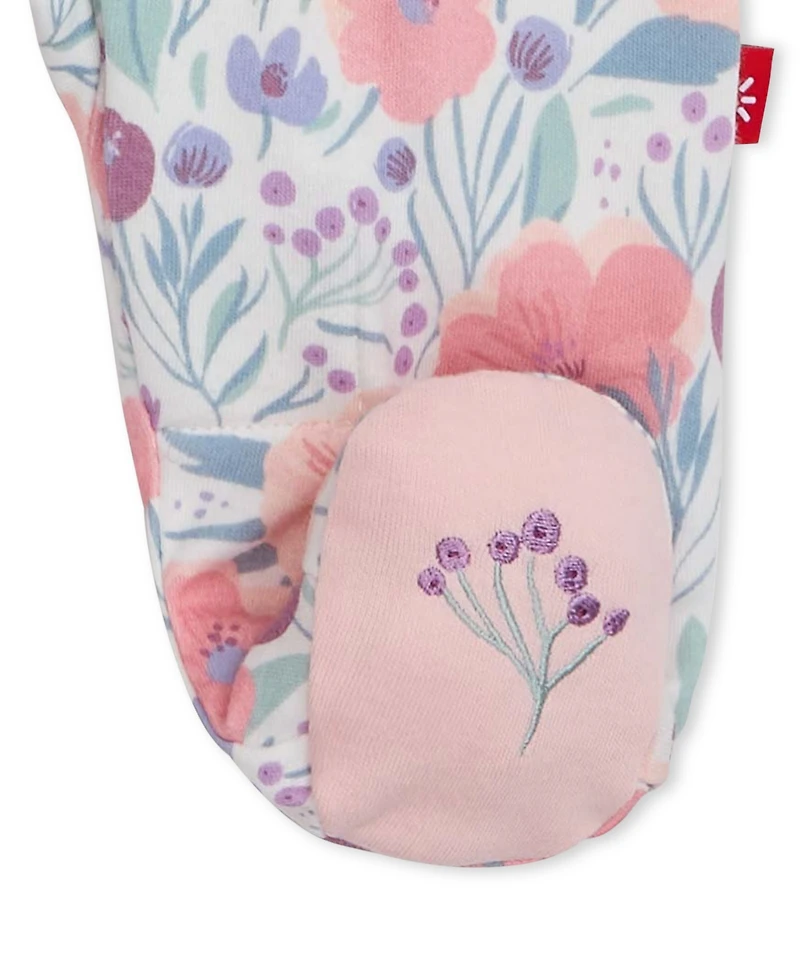 Magnetic Me Baby Girls' Whistledon Footie Long-Sleeve Coverall