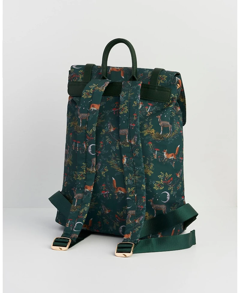 Fable England Into the Woods Buckle Medium Backpack