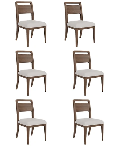 Amelie 6-Piece Wood Dining Chair Set