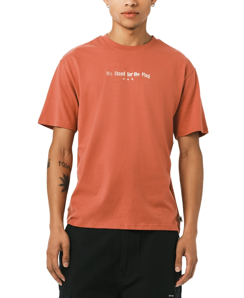 Buffalo David Bitton Men's Texon Crewneck T-Shirt