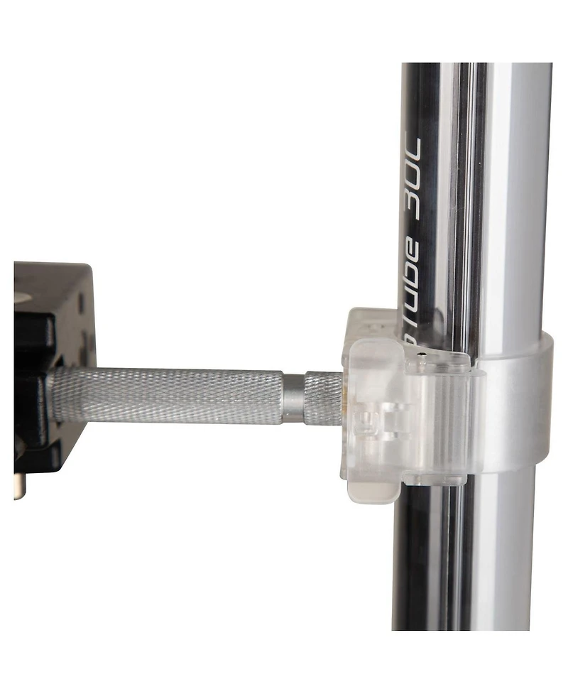 Nanlite Pavotube Transparent Polycarbonate Mounting Clip with 5/8" Baby Pin