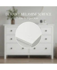 gaomon 8 Drawers Dresser for Bedroom, Fluted Wood Drawers