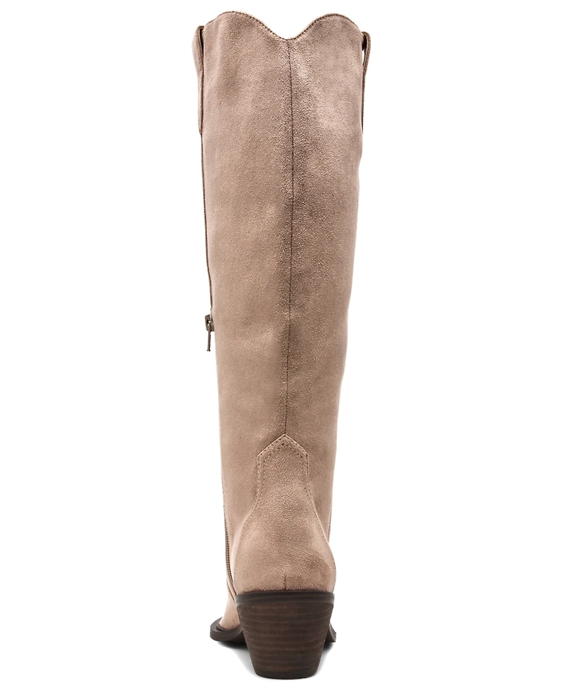 Dv Dolce Vita Women's Greva Wide Calf Cowboy Western Boots