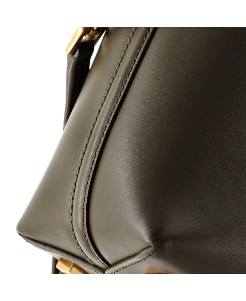 Pre-Owned Saint Laurent Mini Le 37 Bucket Bag Leather