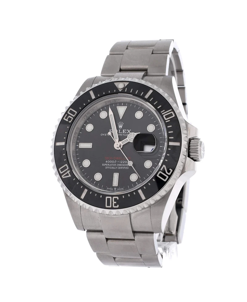 Pre-Owned Rolex Oyster Perpetual Sea-Dweller Automatic Watch in Stainless Steel and Cerachrom 43mm