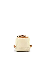 Pre-Owned Prada Small Double Front Pocket Backpack Tessuto