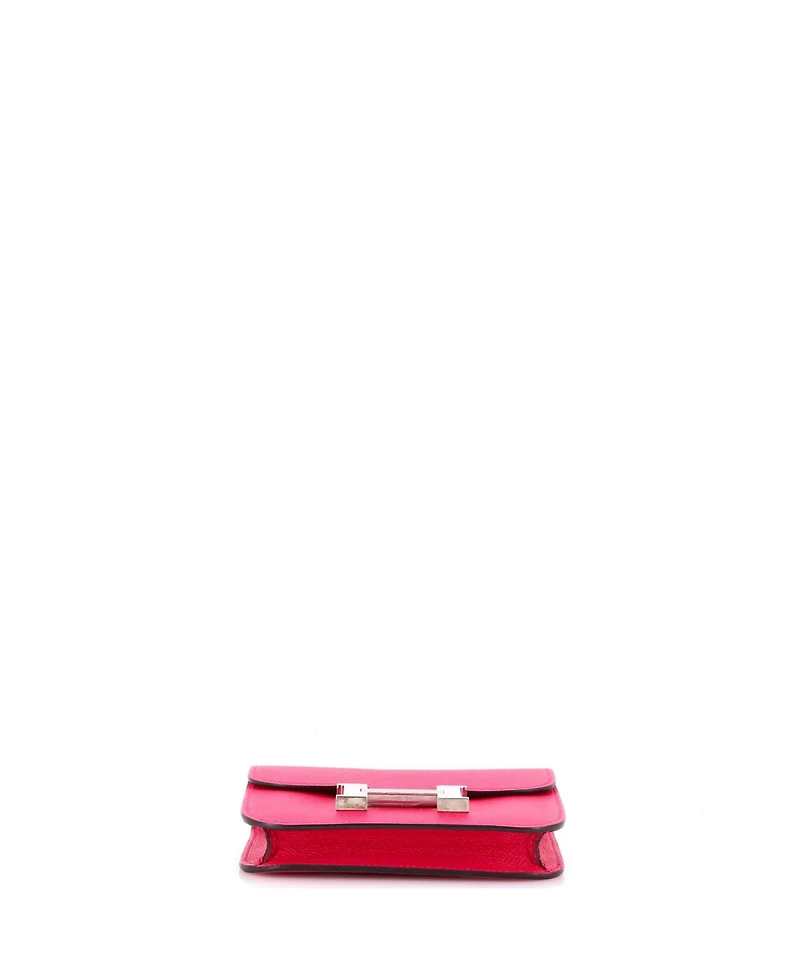 Pre-Owned Hermes Constance Slim Wallet Epsom