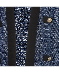 Pre-Owned Balmain Women's Tweed Open Front Cardigan