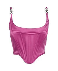 Pre-Owned Versace Women's Satin Medusa '95 Corset Top