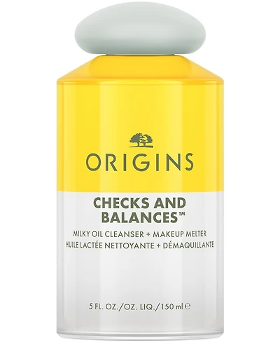 Origins Checks & Balances Milky Oil Cleanser + Makeup Melter, 5 oz.