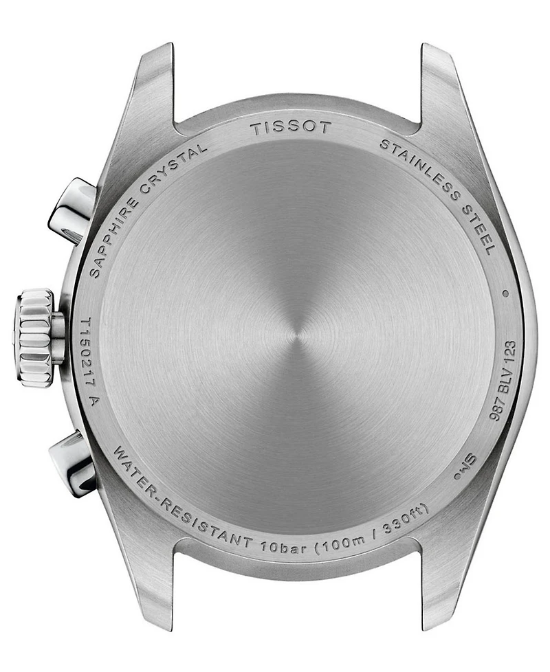 Tissot Men's Gray Stainless Steel Strap Watch 36mm