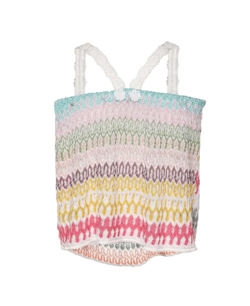 Pre-Owned Missoni Women's Zig Zag Rib Knit Top
