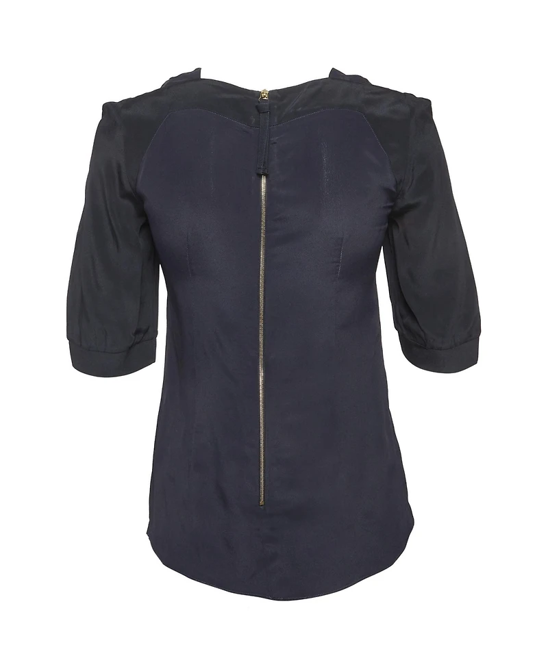 Pre-Owned Marni Women's Satin Short Sleeve Top