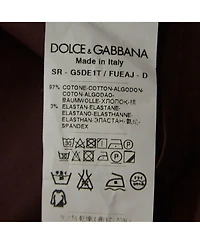 Pre-Owned Dolce & Gabbana Men's Cotton Button Front Full Sleeve Shirt