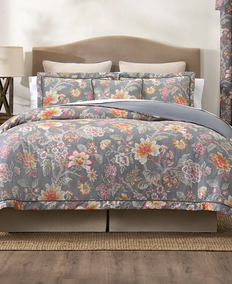 Rose Tree Mia Woven Cheetah Sham, European