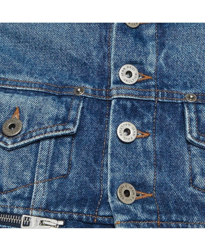 Pre-Owned Jean Paul Gaultier Women's Denim Belted Set